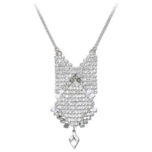 SWAROVSKI（スワロフスキー） リーフ型 葉 雪 LOUISON ネックレス
