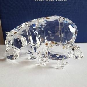スワロフスキー Swarovski 『カバの親...の詳細画像1