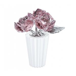 スワロフスキー ゆり 花 置物 SWAROVSKI スワロフスキー Swarovski クリスタル 置物 花