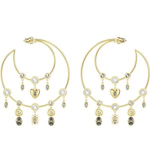 スワロフスキー　両耳　ピアス SWAROVSKI（スワロフスキー） Swarovski Dextera フープピアス 5634993