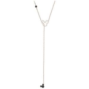 アクセサリー Swarovski Matrix Tennis necklace, Square cut, White, Rhodium plated | Swarovski