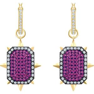 新品 SWAROVSKI Spirit ドロップピアス スワロフスキー Alice in Wonderland ドロップピアス, アシンメトリーデザイン