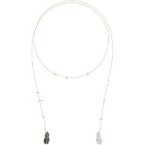 新品 SWAROVSKI Nice フェザー ピアス スワロフスキー 羽根 SWAROVSKI スワロフスキー Nice フェザーピアス 追跡送料関税込