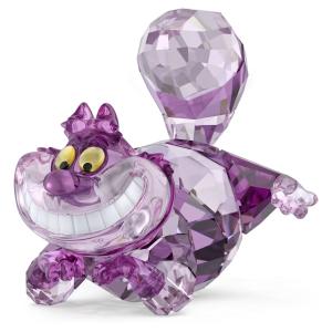 スワロフスキー Swarovski ディズニー 置物 不思議の国のアリス Alice In Wonderland Cheshire Cat チェシャ猫 5668073｜planetarium