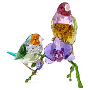 SWAROVSKI - スワロフスキー SWAROVSKI ゴリラ 親子 オブジェ 置物 クリア 2009年度SCS会員様限定【中古】 SWAROVSKI スワロフスキー ゴリラ 親子 オブジェ 置物 クリア
