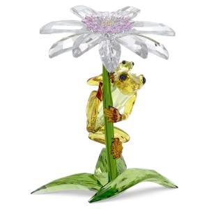 SWAROVSKI スワロフスキー Swarovski クリスタル 置物 花
