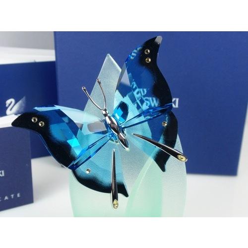 スワロフスキー Swarovski 2007年 廃盤品 『BUTTERFLY AMBUR, TURQ...