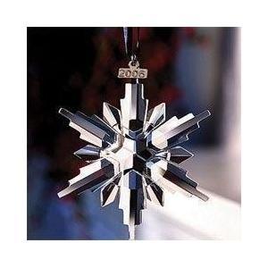 スワロフスキー　クリスマス　オーナメント　2006 SWAROVSKI スワロフスキー 2006年 限定 スノーフレーク 837613
