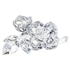 SWAROVSKI スワロフスキー Swarovski クリスタル 置物 花 Flower