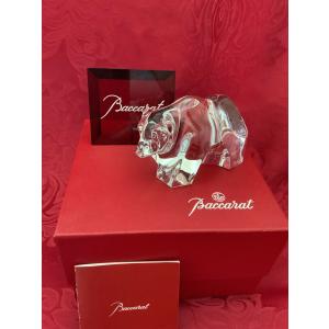 バカラ　ベアー　熊　置物、ペーパーウエイト バカラ ベアー 熊 置物、ペーパーウエイト