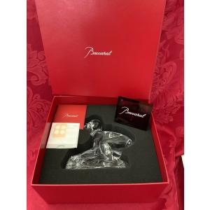 バカラ Baccarat ライオン フィギュリン クリスタル