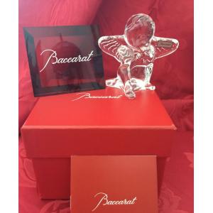 Baccarat天使の置物② バカラ（Baccarat） 置物 天使 エンジェル クリスタル フィギュリン