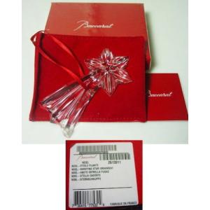 バカラ（Baccarat） ミレニアムスター クリスタル オーナメント