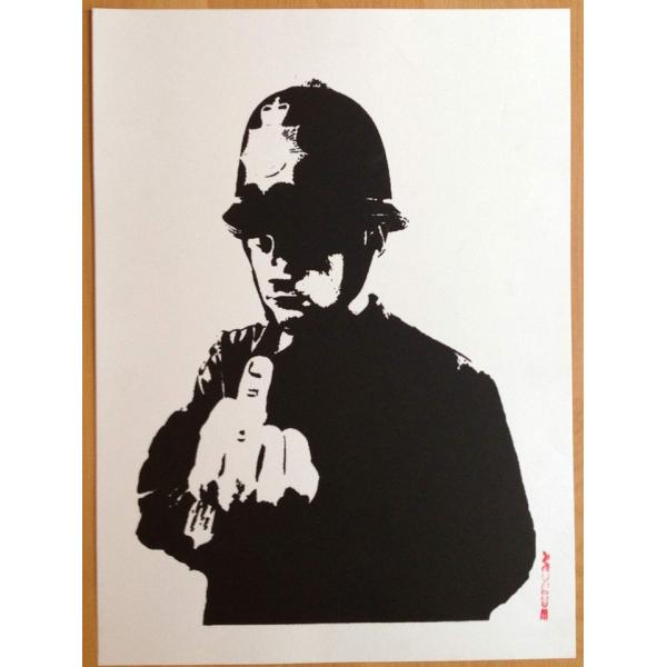 Banksy バンクシー RUDE COPPER シルクスクリーン プリント WCP SCREEN ...