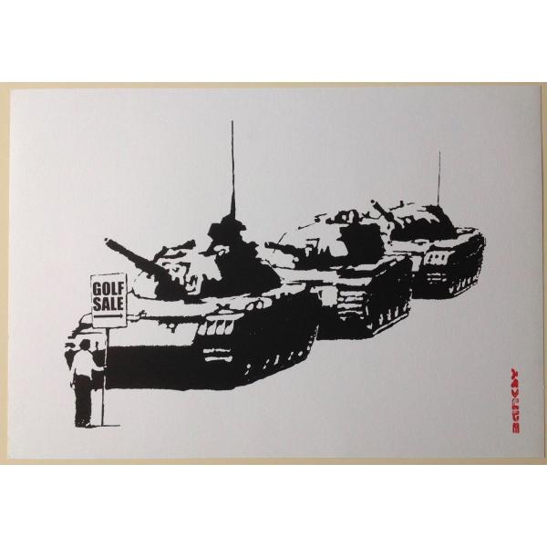 Banksy バンクシー GOLF SALE シルクスクリーン プリント WCP SCREEN PR...