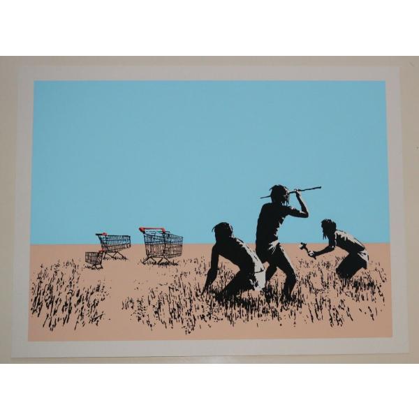 Banksy バンクシー TROLLEY HUNTERS シルクスクリーン プリント WCP SCR...