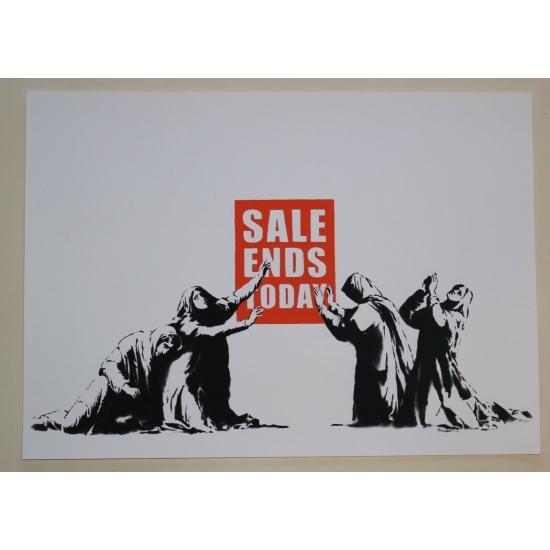 Banksy バンクシー SALE ENDS シルクスクリーン プリント WCP SCREEN PR...