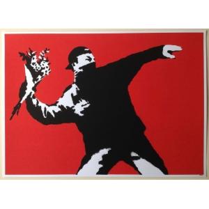 Banksy バンクシー LOVE IS IN ...の商品画像