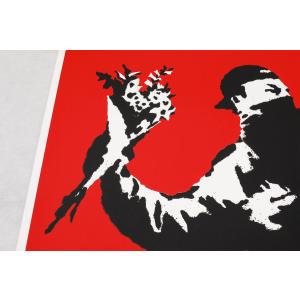 Banksy バンクシー LOVE IS IN...の詳細画像1