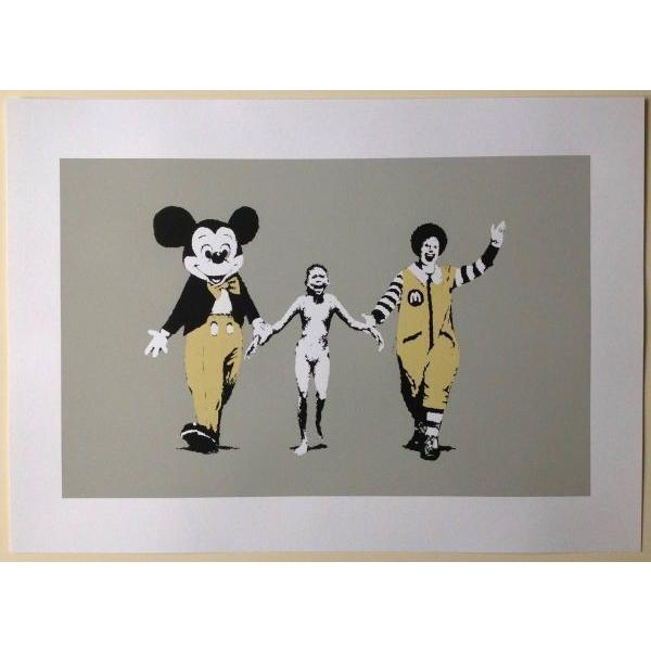 Banksy バンクシー NAPALM WCP SCREEN PRINT シルクスクリーン プリント...