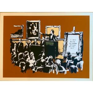 Banksy バンクシー NAPALM WCP SCREEN PRINT シルクスクリーン