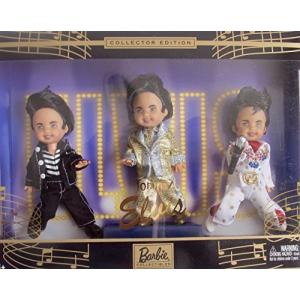 バービーBarbie TOMMY as ELVIS PRESLEY w 'Jailhouse', 'KING of ROCK &amp; ROLL' &amp; 'Aloha' COLLECTOR EDITION (2003)