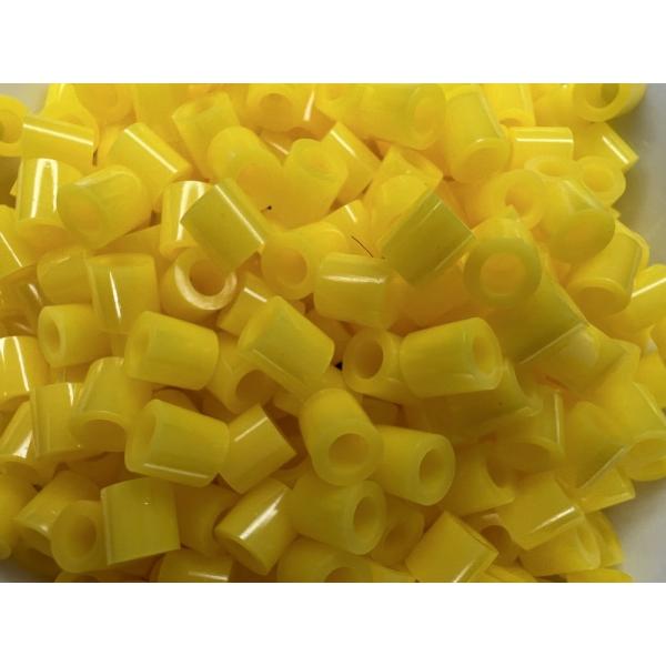 アイロンビーズ 補充用 単色 5mm 約1000粒 おすすめ 黄色