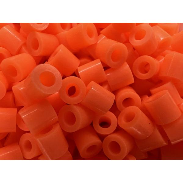 アイロンビーズ 補充用 単色 5mm 約1000粒 おすすめ オレンジ
