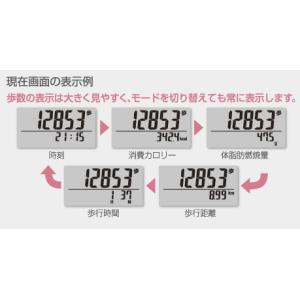 万歩計 歩数計 多機能 EX-500の詳細画像5
