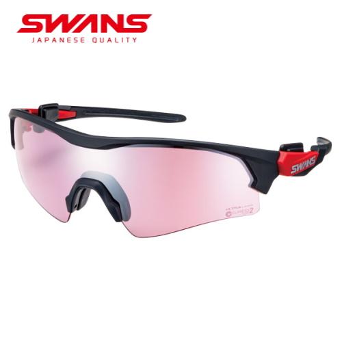 [サイクリング用]ミラーレンズ SWANS スワンズ サングラス 日本製 紫外線 UVカット スポー...