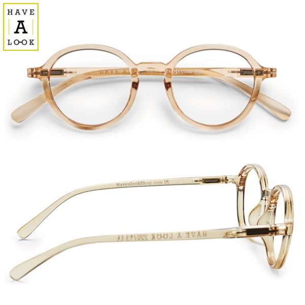 【ブルーライトカット】Have a look ハブアルック 老眼鏡 CIRCLE SLIM パソコン...