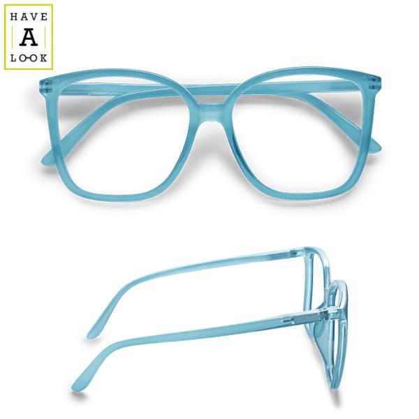 [新型モデル]【ブルーライト49%カット】Have a look ハブアルック 老眼鏡 NYMPH ...