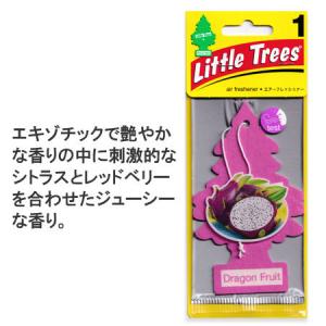 リトルツリー 芳香剤 車 エアフレッシュナー 吊り下げ アメリカ おしゃれ Little Trees レギュラーサイズ ドラゴンフルーツ｜planfirst