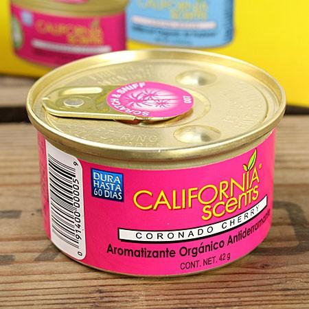 カリフォルニアセンツ 芳香剤 エアフレッシュナー 缶タイプ コロナドチェリーの香り [車/アメリカ]