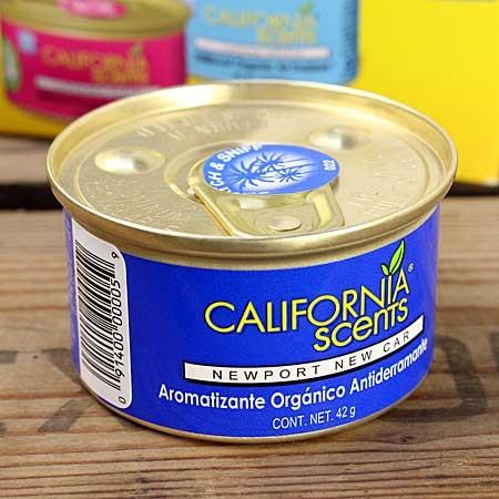 カリフォルニアセンツ 芳香剤 エアフレッシュナー 缶タイプ ニューポートニューカーの香り [車/アメ...