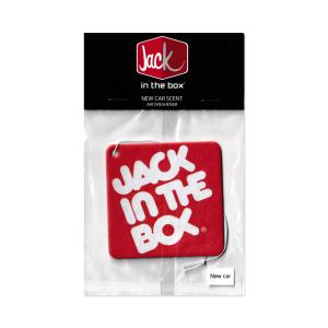 ジャック・イン・ザ・ボックス 芳香剤 車 エアフレッシュナー おしゃれ かっこいい アメリカ アメリカン雑貨 JACK Logo NEW CAR｜planfirst