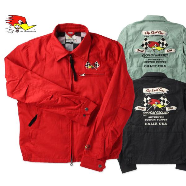 クレイスミス ジャケット メンズ 春 夏 スイングトップ ジャンパー ブルゾン バイク バイカー フ...