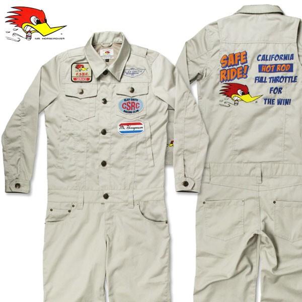 クレイスミス つなぎ 作業着 メンズ おしゃれ カバーオール 長袖 バイク アメカジ オリオンエース...