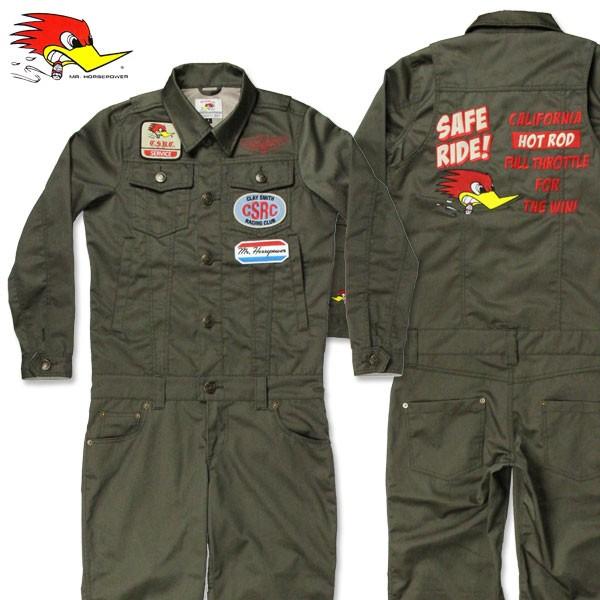 クレイスミス つなぎ 作業着 メンズ おしゃれ カバーオール 長袖 バイク アメカジ オリオンエース...