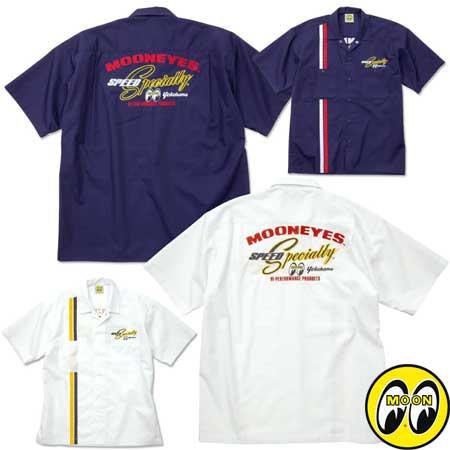 ムーンアイズ シャツ ボタンダウンシャツ メンズ 半袖 アメカジ おしゃれ かっこいい かわいい 車...