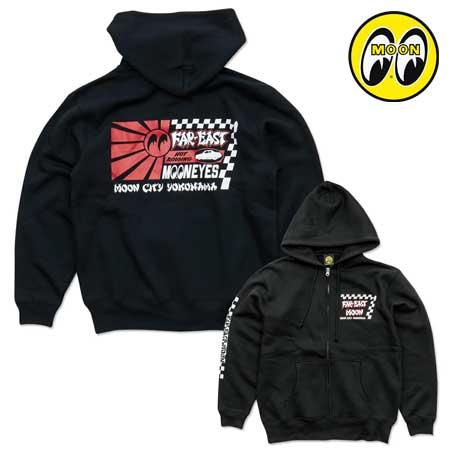 ムーンアイズ パーカー メンズ おしゃれ かっこいい アメカジ アメ車 バイク ホットロッド 冬 秋...