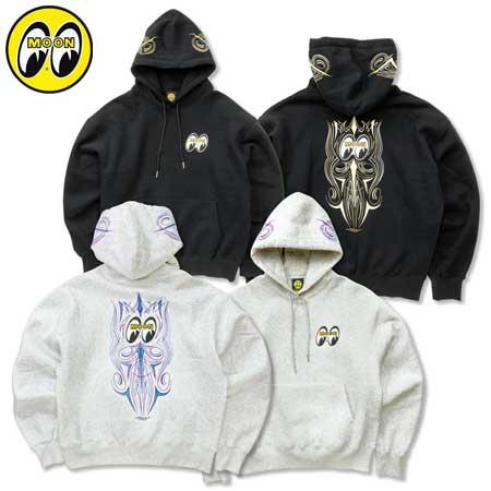 ムーンアイズ パーカー メンズ おしゃれ かっこいい アメカジ アメ車 バイク ホットロッド アメリ...