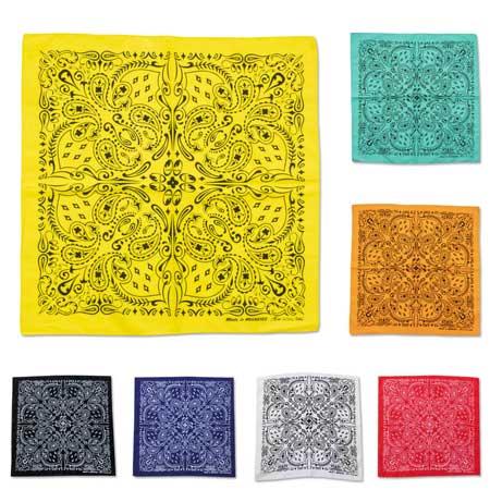 ムーンアイズ バンダナ 大判 ペイズリー おしゃれ かっこいい アメリカン 車 バイク アメカジ ホ...