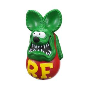 ラットフィンク アンテナトッパー 車 キャラクター アメリカ カー用品 カーアクセサリー RatFink ボディ｜planfirst