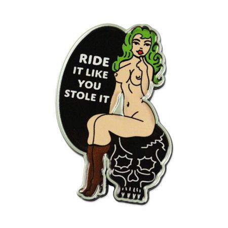 ピンバッジ ピンバッチ ピンズ セクシー ピンナップガール おしゃれ アメリカン かっこいい アメカ...