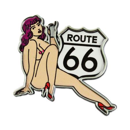 ピンバッジ ピンバッチ ピンズ セクシー ピンナップガール ルート66 おしゃれ アメリカン かっこ...