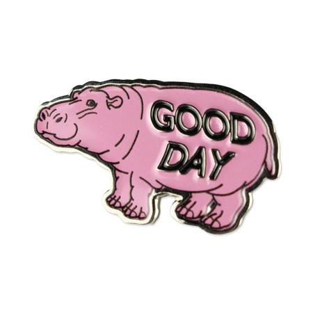 ダルトン ピンバッジ ピンバッチ ピンズ 動物 カバ おしゃれ アメリカン かっこいい かわいい ア...