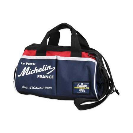 ミシュラン ツールバッグ ショルダーバッグ 工具入れ 工具箱 おしゃれ がま口 口金 車 バイク キ...