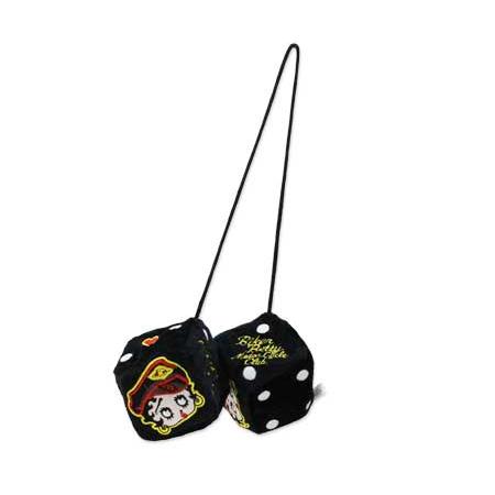 ベティ・ブープ BETTY BOOP ファジーダイス サイコロ ダイス ルームミラー 飾り アメリカ...