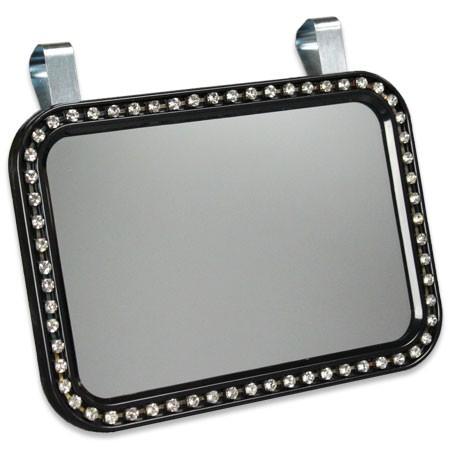 サンバイザー ミラー 鏡 車内 座席 便利 カー用品 カーアクセサリー バニティミラー バイザーミラ...